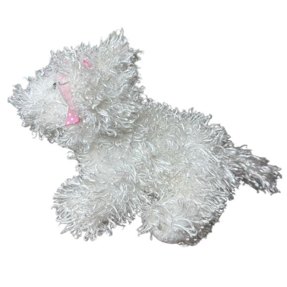 Webkinz Cotton Candy Bunny White Terrier Puppy Dog Pair NO Code Plush Animals - Picture 13 of 16